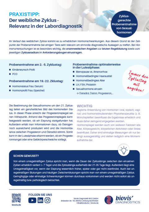 Praxis Tipps - biovis Diagnostik MVZ GmbH
